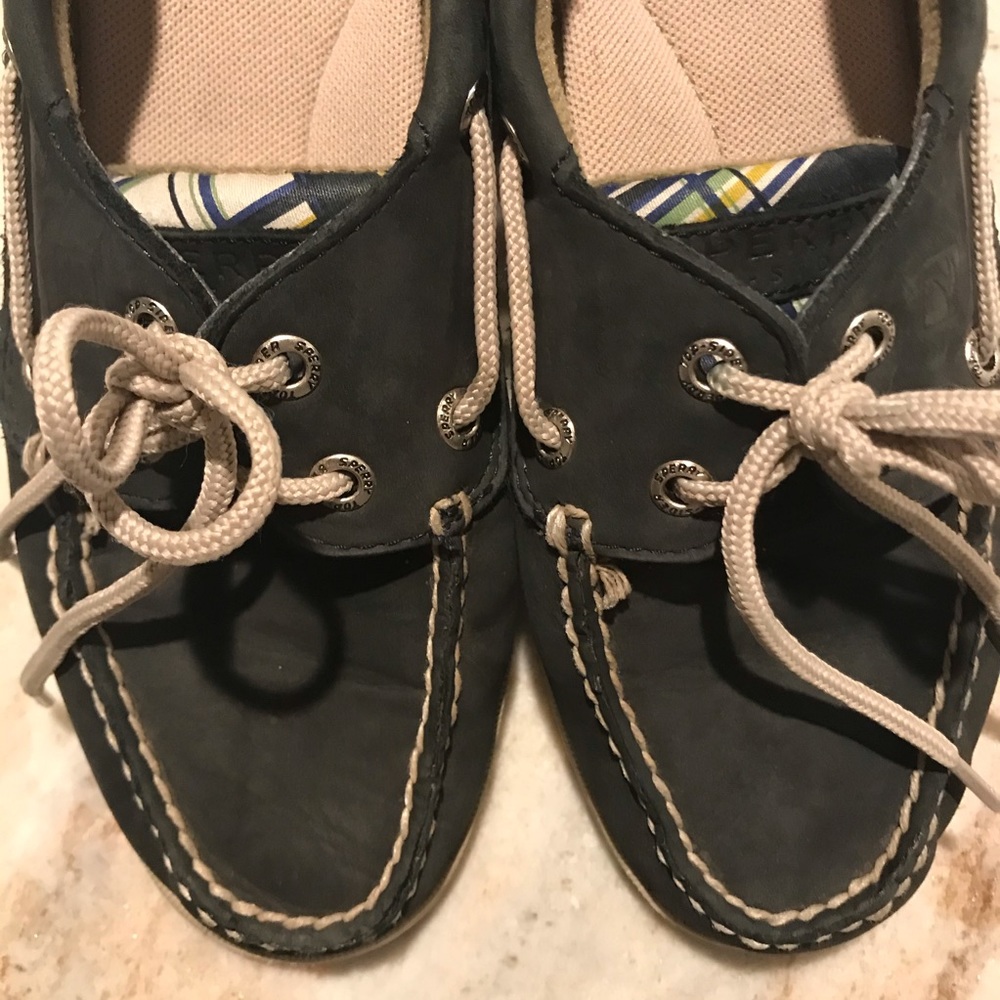 Sperry Top-Siders Dark Blue 7.5 - Picture 2 of 8
